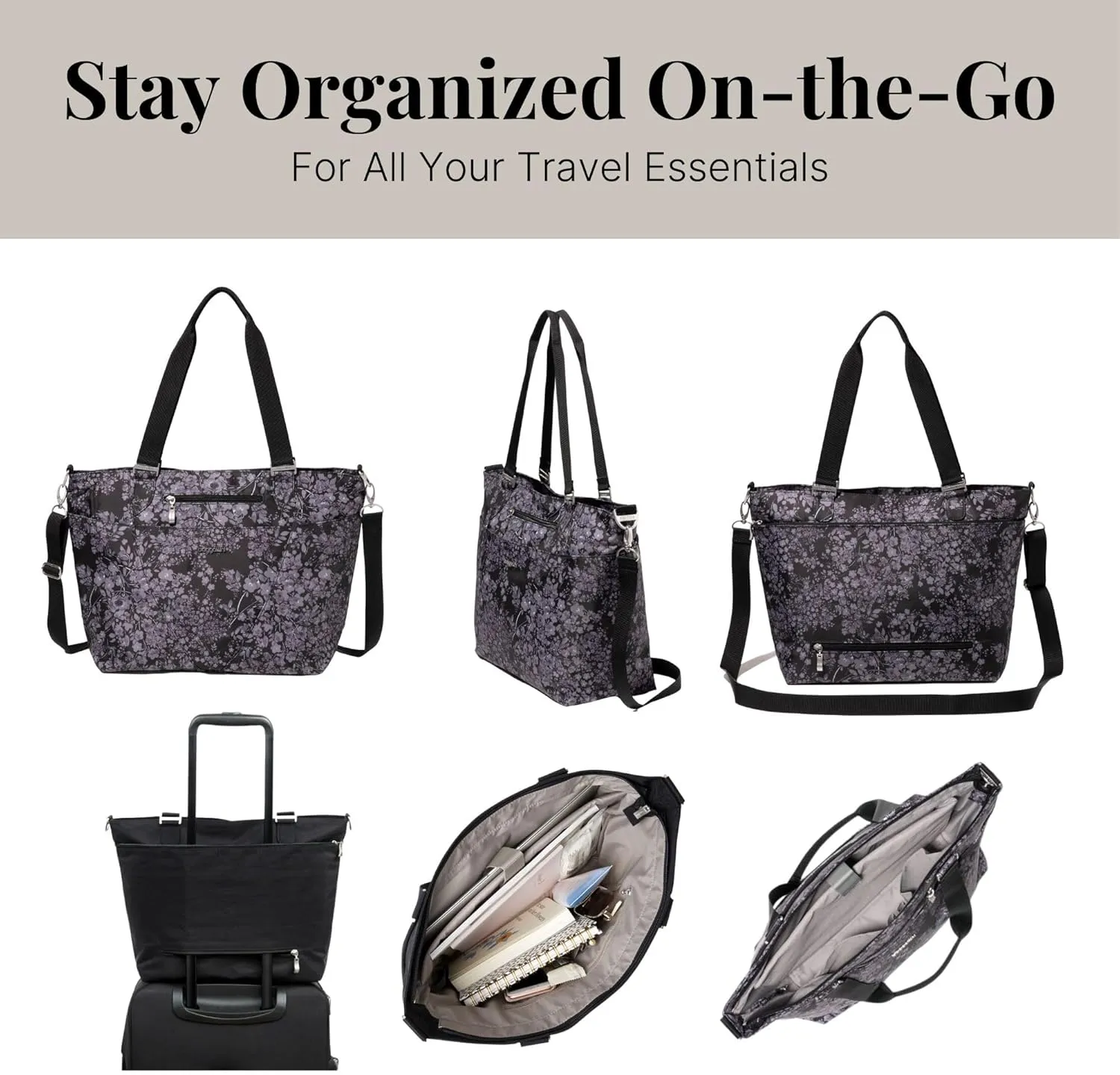 Baggallini unisex adult Avenue Tote