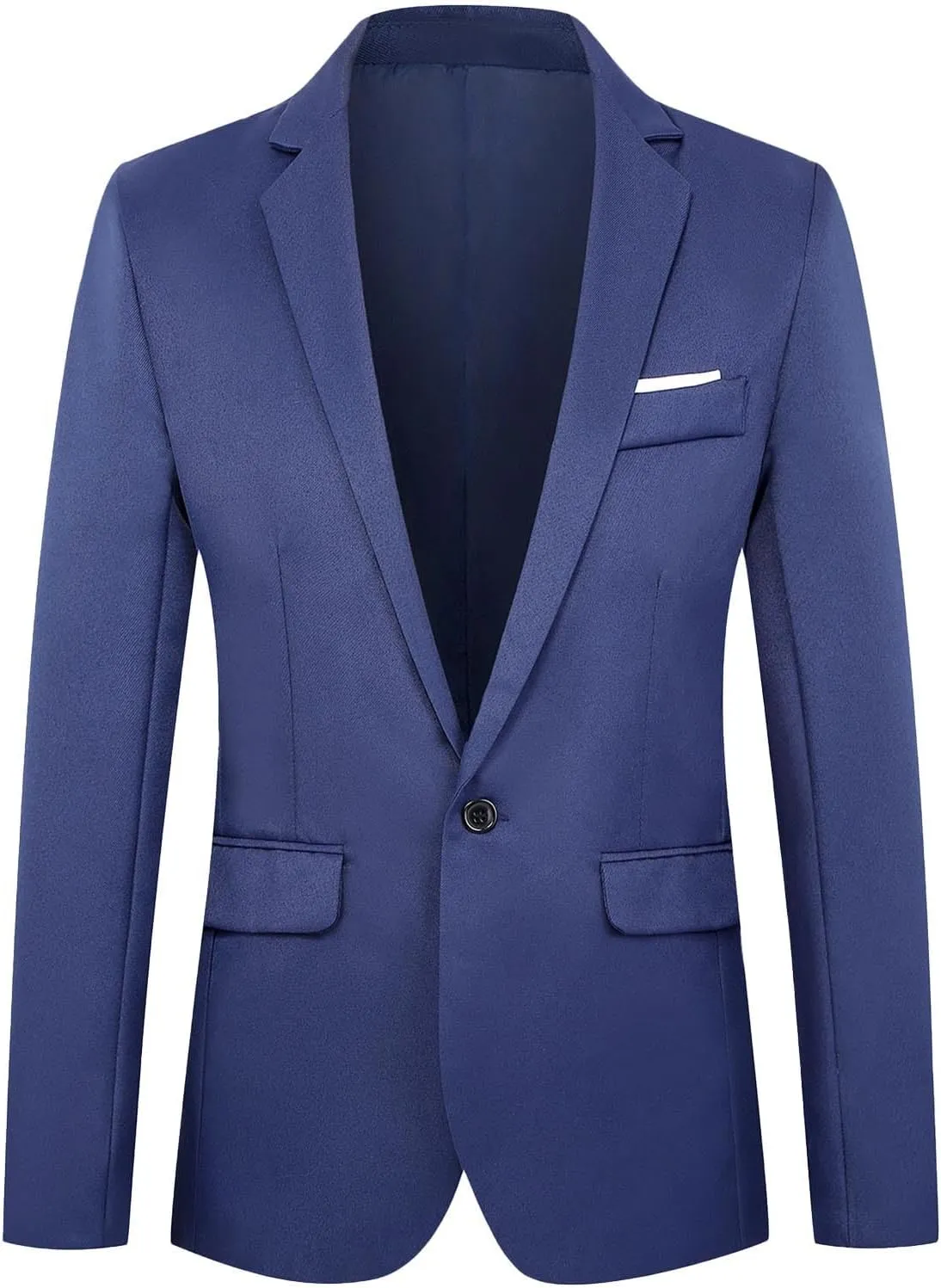 Blazer for Men Business Casual Suit Jacket Regular Fit Lapel Daily Lightweight Sport Coats Blazers with Pocket