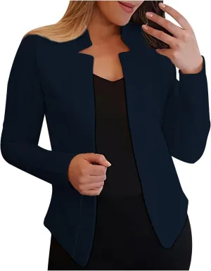 Blazer Jackets for Women Fashion Dressy Open Front Cardigan Jacket Casual Long Sleeve Work Office Suit Jacket
