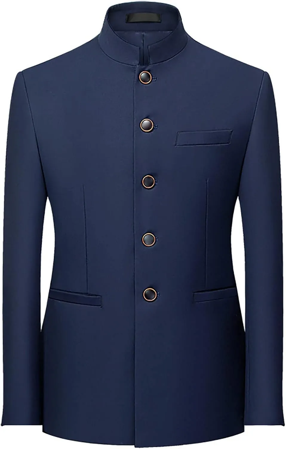 Blazers For Men 2024 Suit Pure Color Hot Stamping Business Gentleman Lapel Suit Mens Blazer Windbreaker Jackets