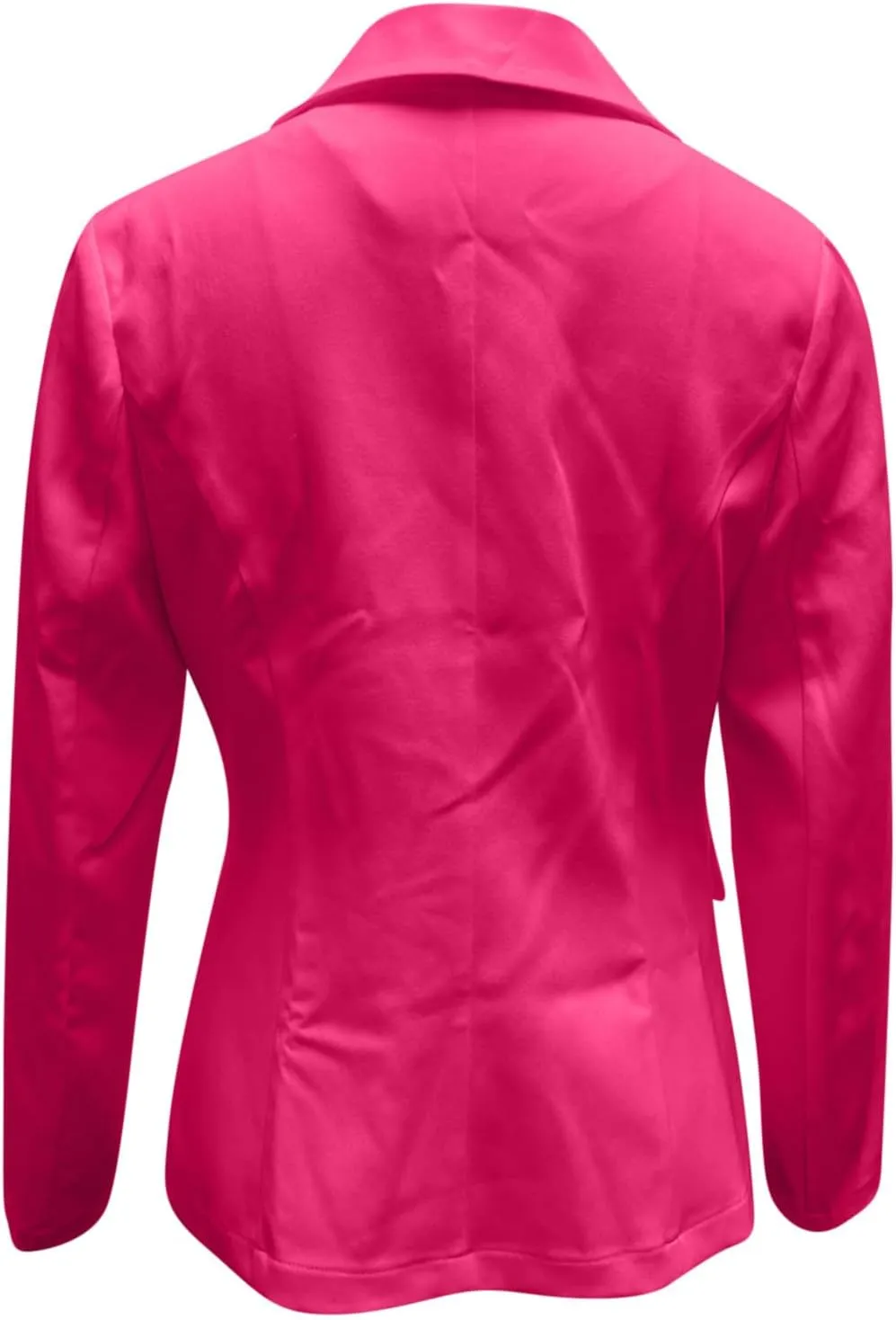 Blazers for Women Casual Open Front Button Jackets Solid Lapel Suite Jacket 2025 Trendy Outerwear with Pockets