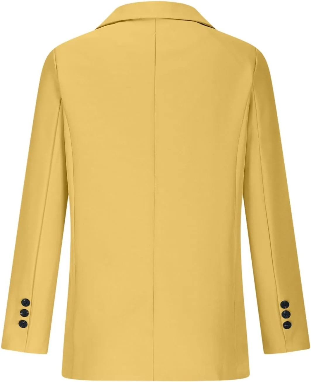 Blazers for Women Dressy Casual Open Front Long Sleeve Work Office Suit Jackets Elegant Button Lapel Business Blazer
