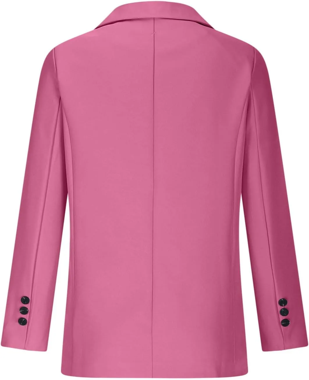 Blazers for Women Dressy Casual Open Front Long Sleeve Work Office Suit Jackets Elegant Button Lapel Business Blazer