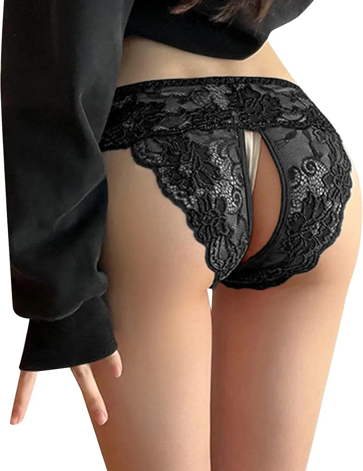 Bodysuit for Women Babydoll Lace Chemise Bridal Sheer Nightwear Underwear Set Sexy Naughty Negligee