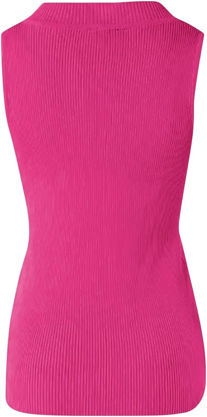 Breathable Sleeveless Shirt for Women 2025 Camis Quick-Dry Cool Tank Top Beach Going Out Loose Fit Blouses