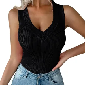 Breathable Sleeveless Shirt for Women 2025 Camis Quick-Dry Cool Tank Top Beach Going Out Loose Fit Blouses