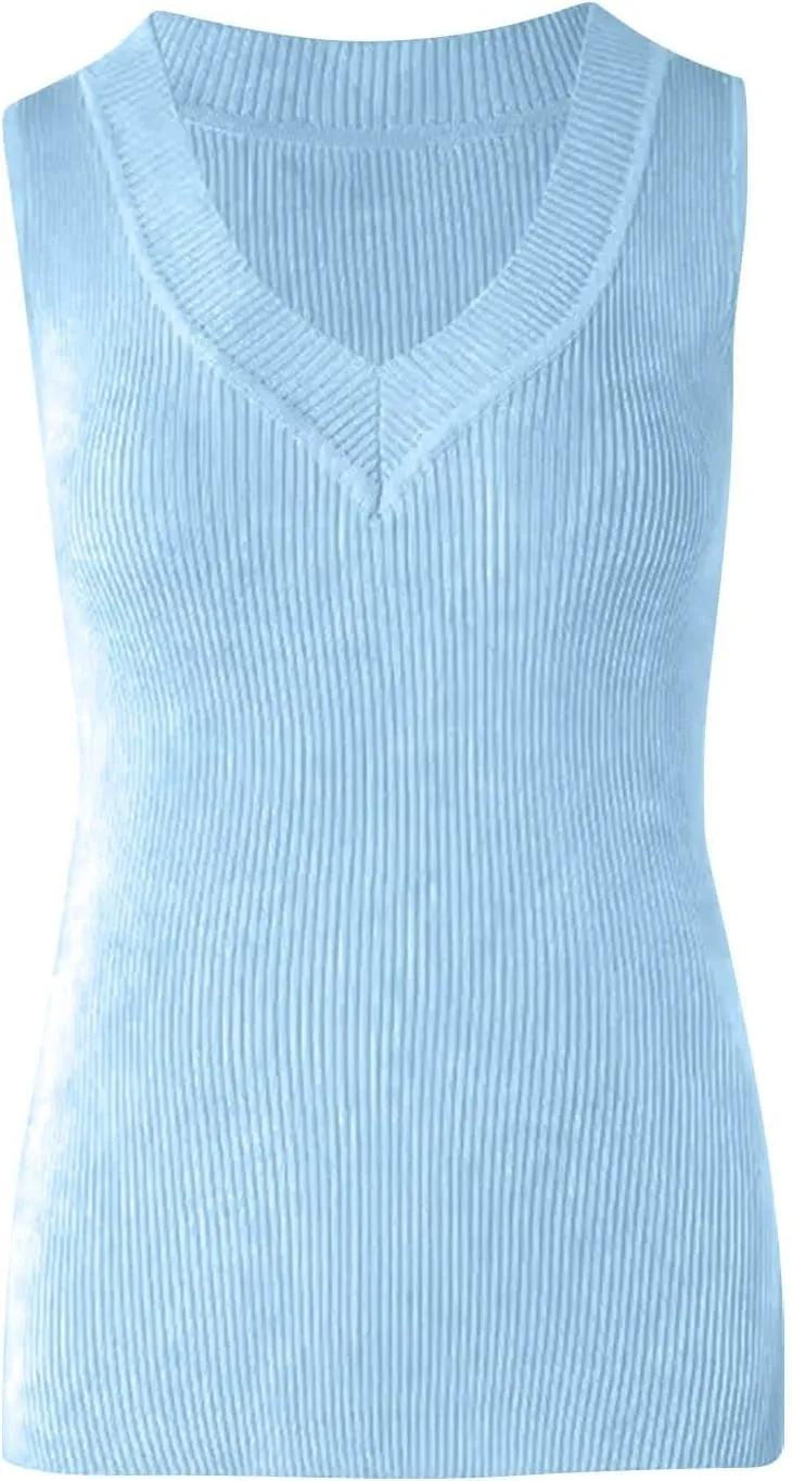 Breathable Sleeveless Shirt for Women 2025 Camis Quick-Dry Cool Tank Top Beach Going Out Loose Fit Blouses