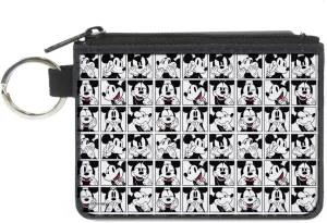 Buckle-Down Women's Canvas Coin Purse Mickey Mouse, 4.25" x 3.25"
