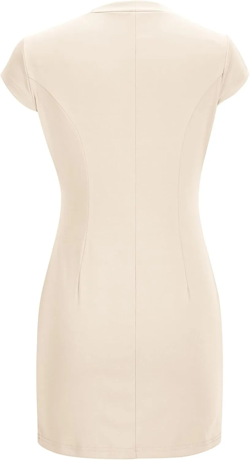 Classic Bodycon Dress for Women Casual Party Sheath Bodycon Shift Vestidos Elegantes de Mujer para Fiesta