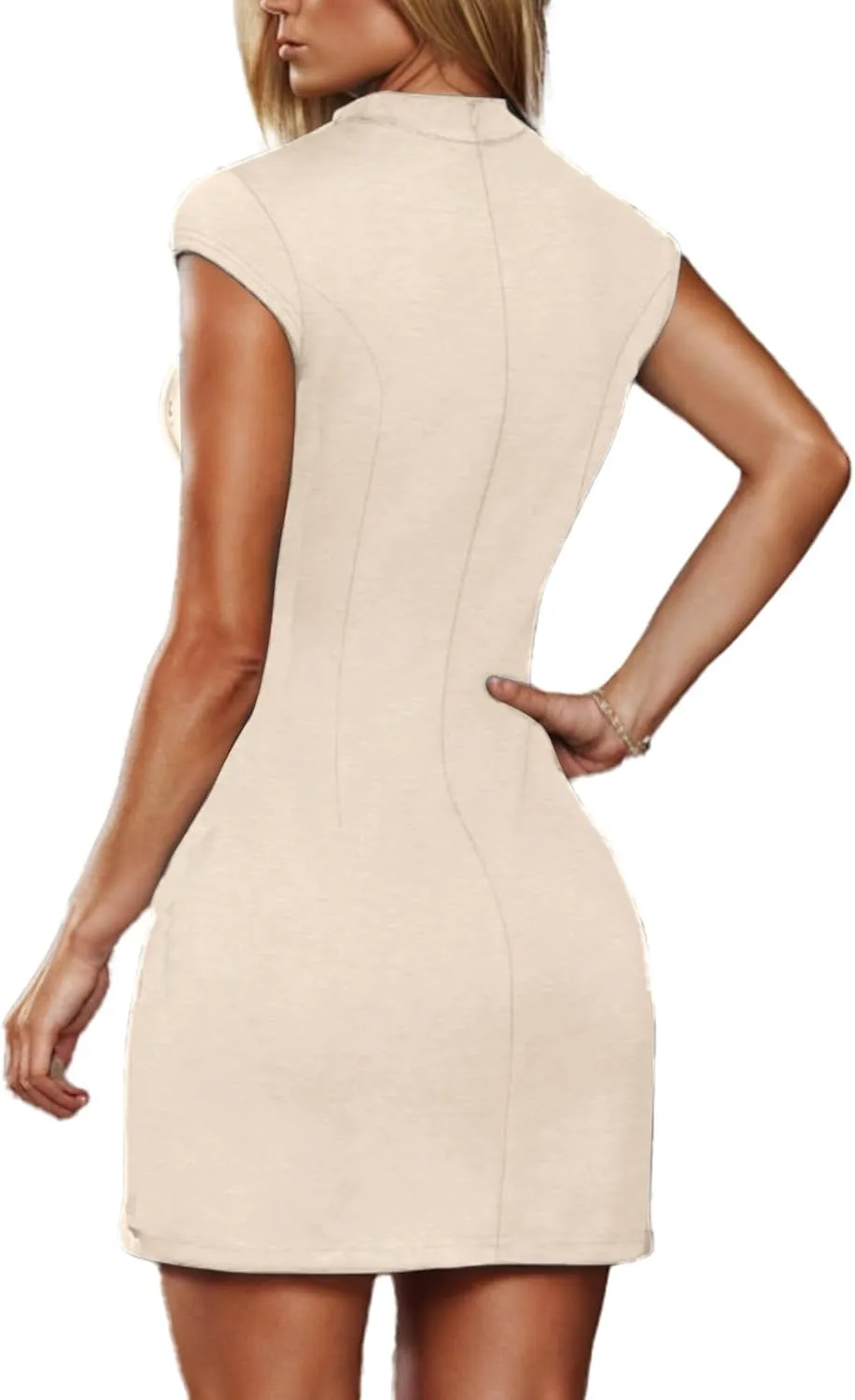 Classic Bodycon Dress for Women Casual Party Sheath Bodycon Shift Vestidos Elegantes de Mujer para Fiesta