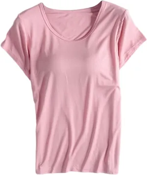 Cotton Shelf Bra Camisoles Top for Women Adjustable Spaghetti Strap Tank Tops Basic Layer Camis Padded Bra Undershirt