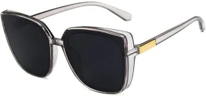 Fashion Cat Eye Sunglasses Retro Sun Glasses Female Big Frame Vintage Sunglasses