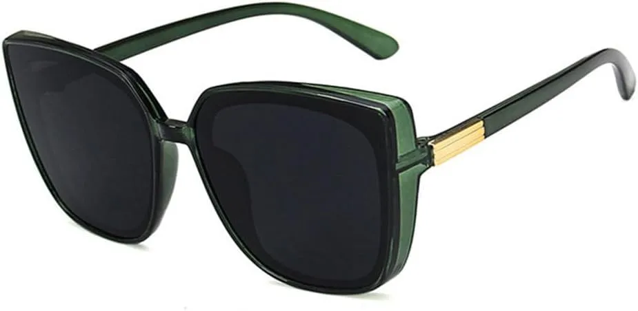Fashion Cat Eye Sunglasses Retro Sun Glasses Female Big Frame Vintage Sunglasses