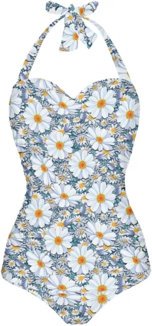 Flashideas Womens One Piece Swimsuits Bathing Suits String Tummy Control Bathing Suits