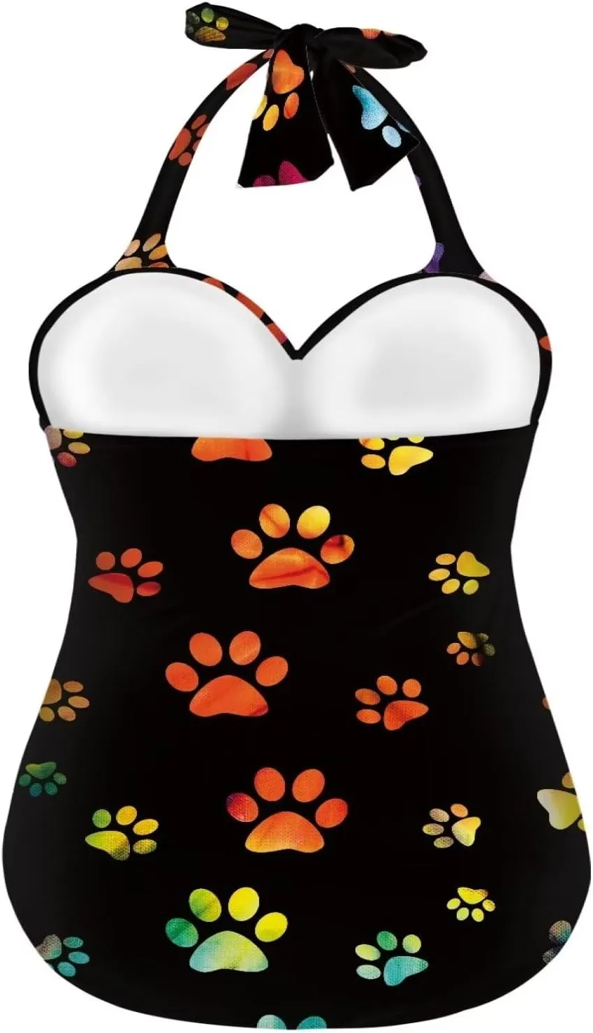 Flashideas Womens One Piece Swimsuits Bathing Suits String Tummy Control Bathing Suits