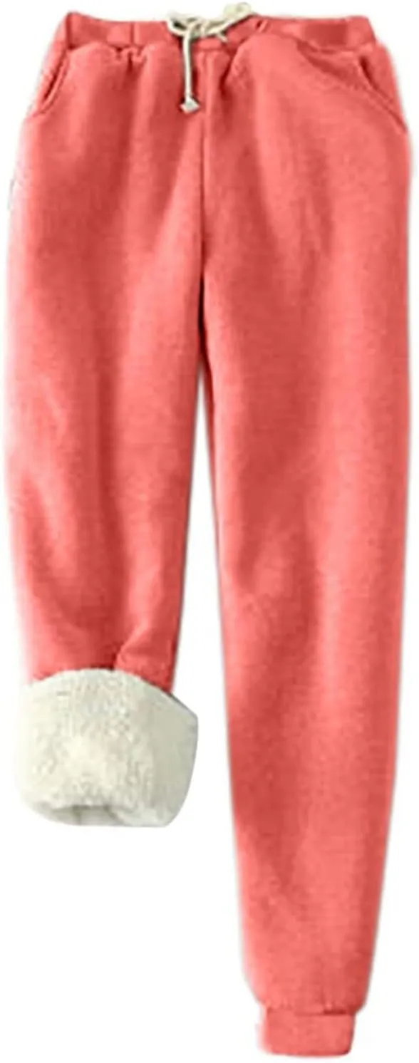 Fleece Pajamas Set for Women Winter Warm Pajamas 2 Piece Outfits Soft Comfy Fleece Pjs Pullover Pant Plush Loungewear