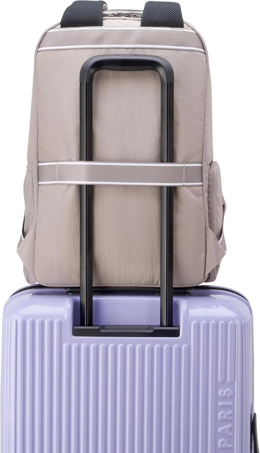 florence by mills Carefree Carry Laptop Travel Backpack, Chestnut