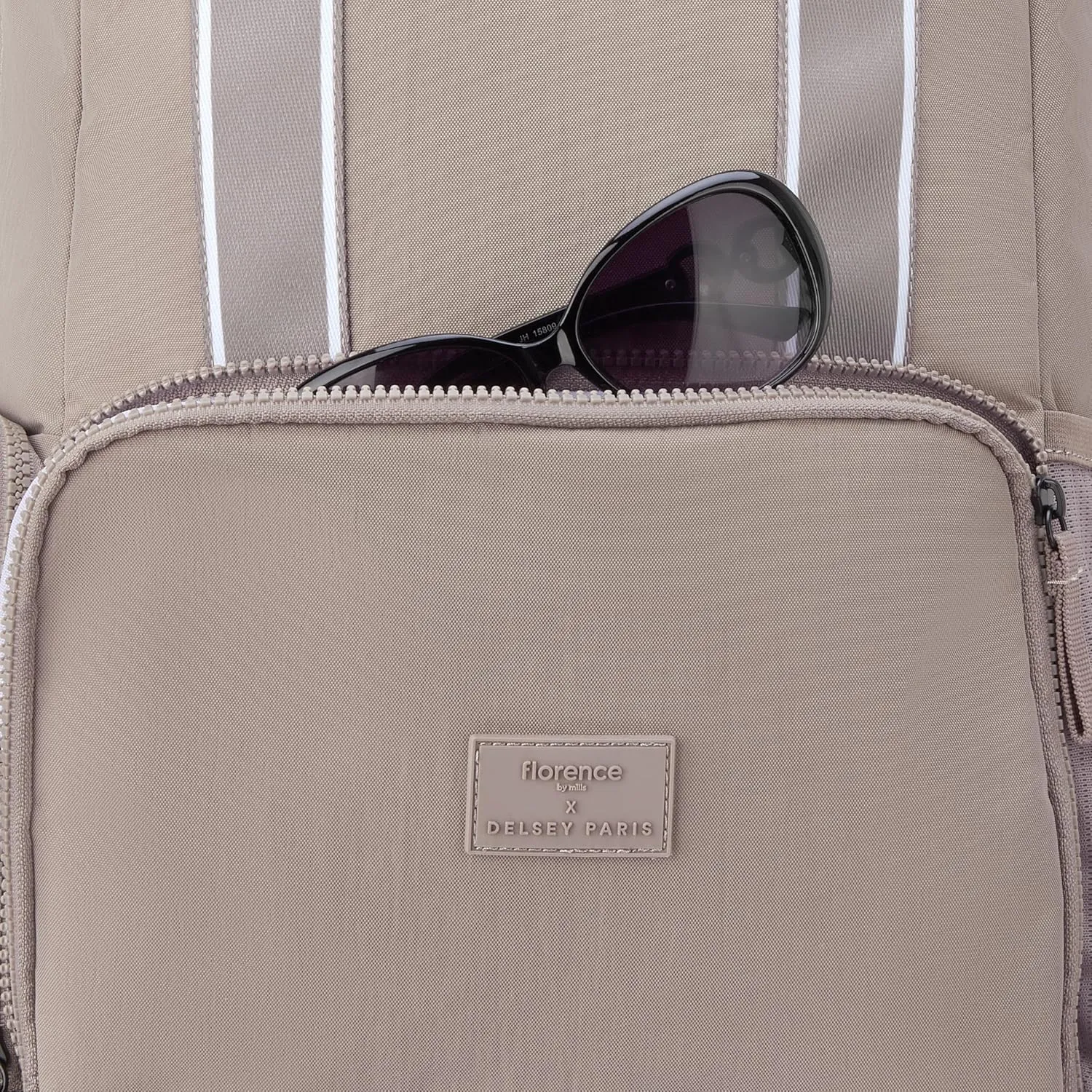 florence by mills Carefree Carry Laptop Travel Backpack, Chestnut
