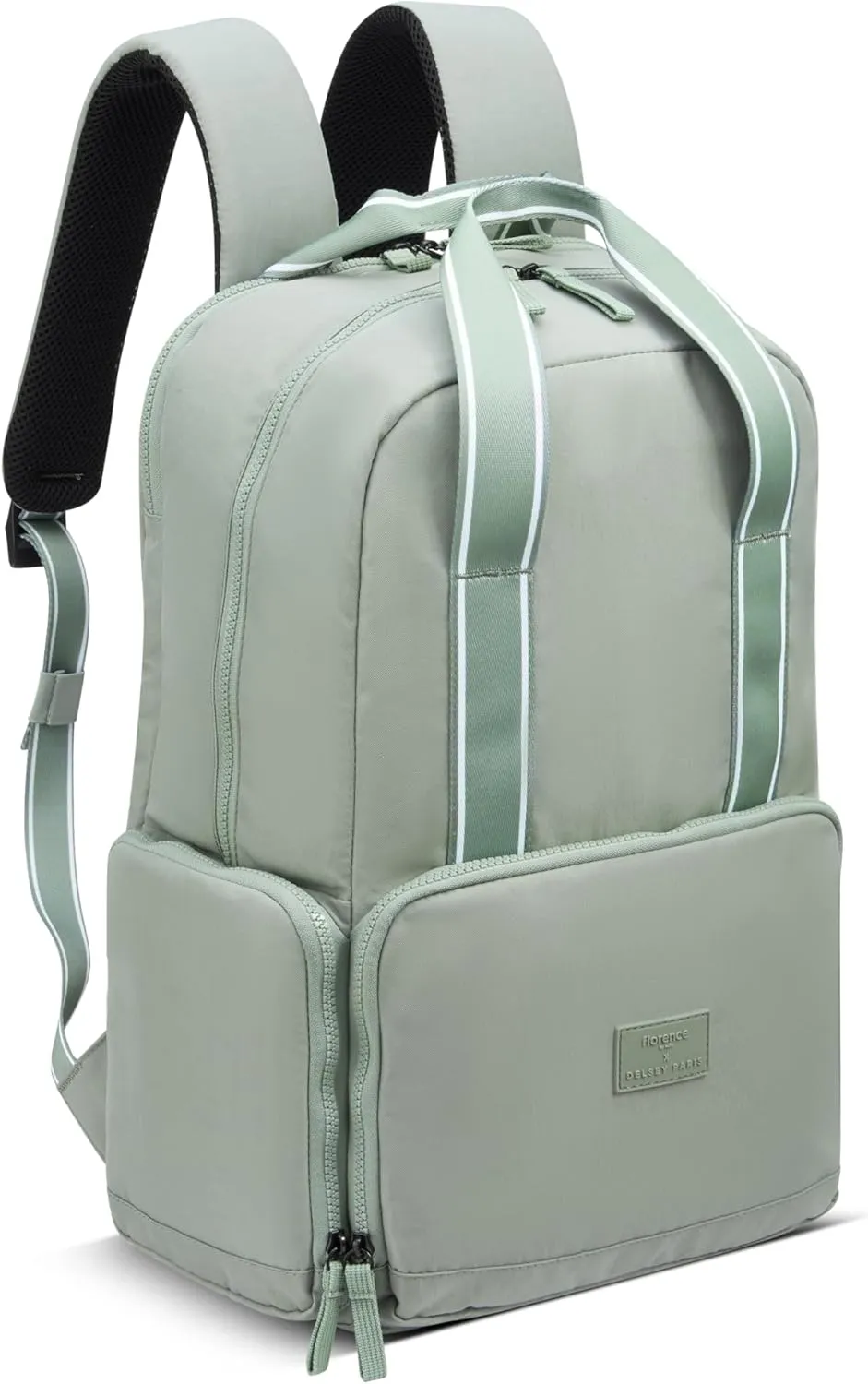 florence by mills Carefree Carry Laptop Travel Backpack, Sage Green