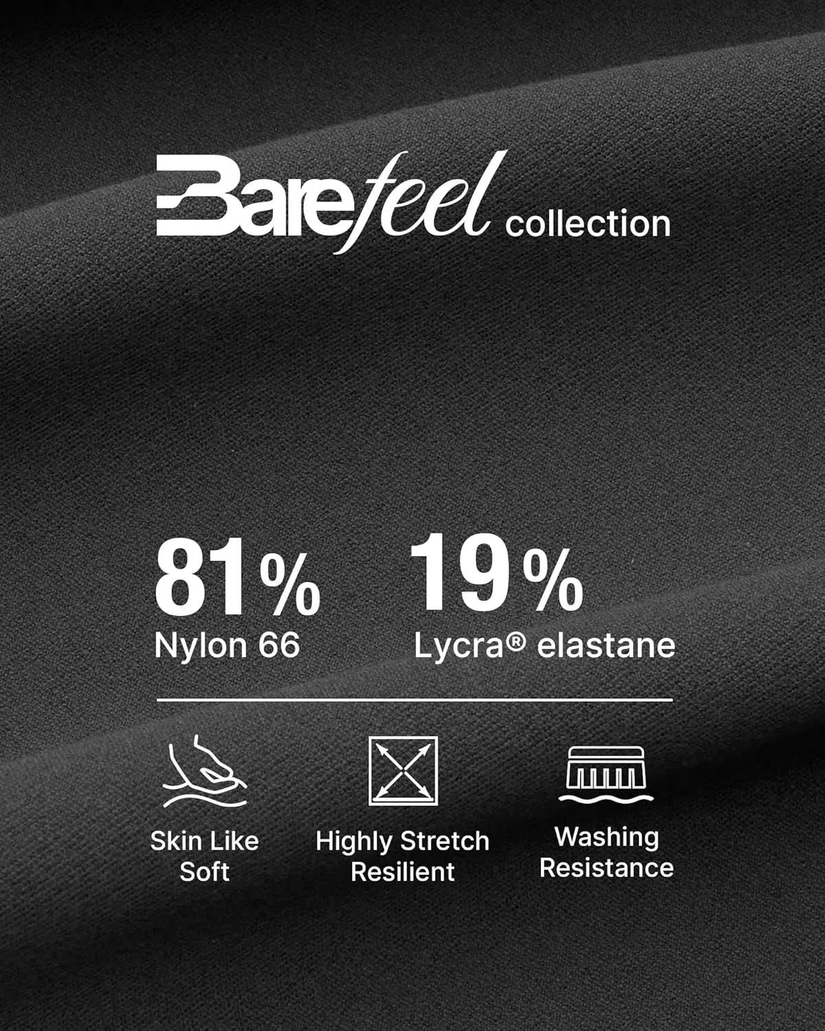 G4Free Barefeel Biker Shorts Women Tummy Control High Waisted No Front Seam Workout Gym Shorts with Pockets 4" 6" 8"