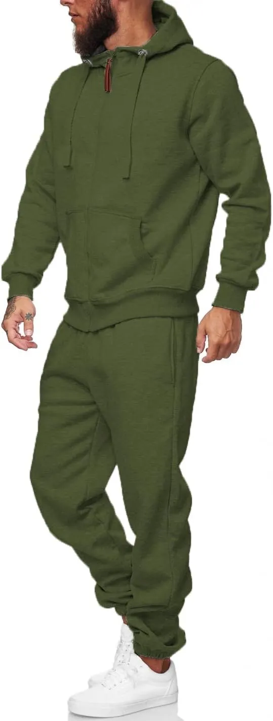 HHGKED Sweat suits men Tracksuits 2 Piece sets Athletic Jogging suits Casual Outfits for men