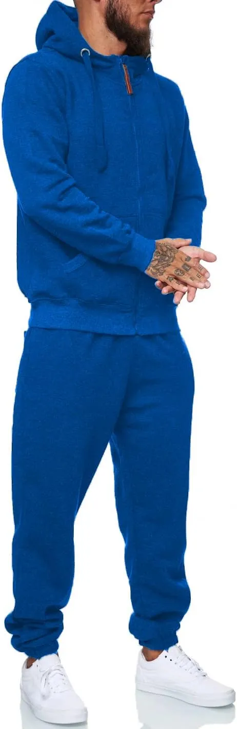 HHGKED Sweat suits men Tracksuits 2 Piece sets Athletic Jogging suits Casual Outfits for men