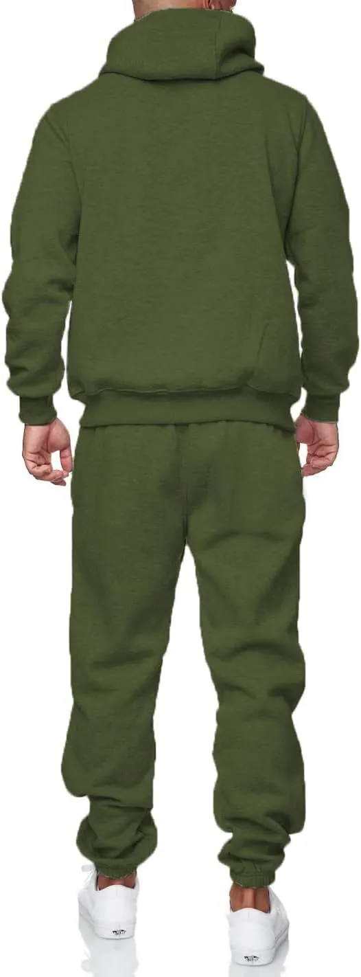 HHGKED Sweat suits men Tracksuits 2 Piece sets Athletic Jogging suits Casual Outfits for men