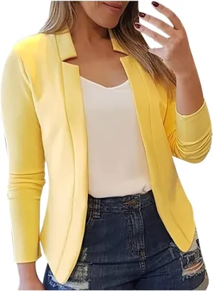 JEGULV Fall Winter Blazers for Women, Plus Size Office Attire for Women, Black and White Blazer for Women, Black Blazer, Oversized Blazer, Casual Blue Blazer