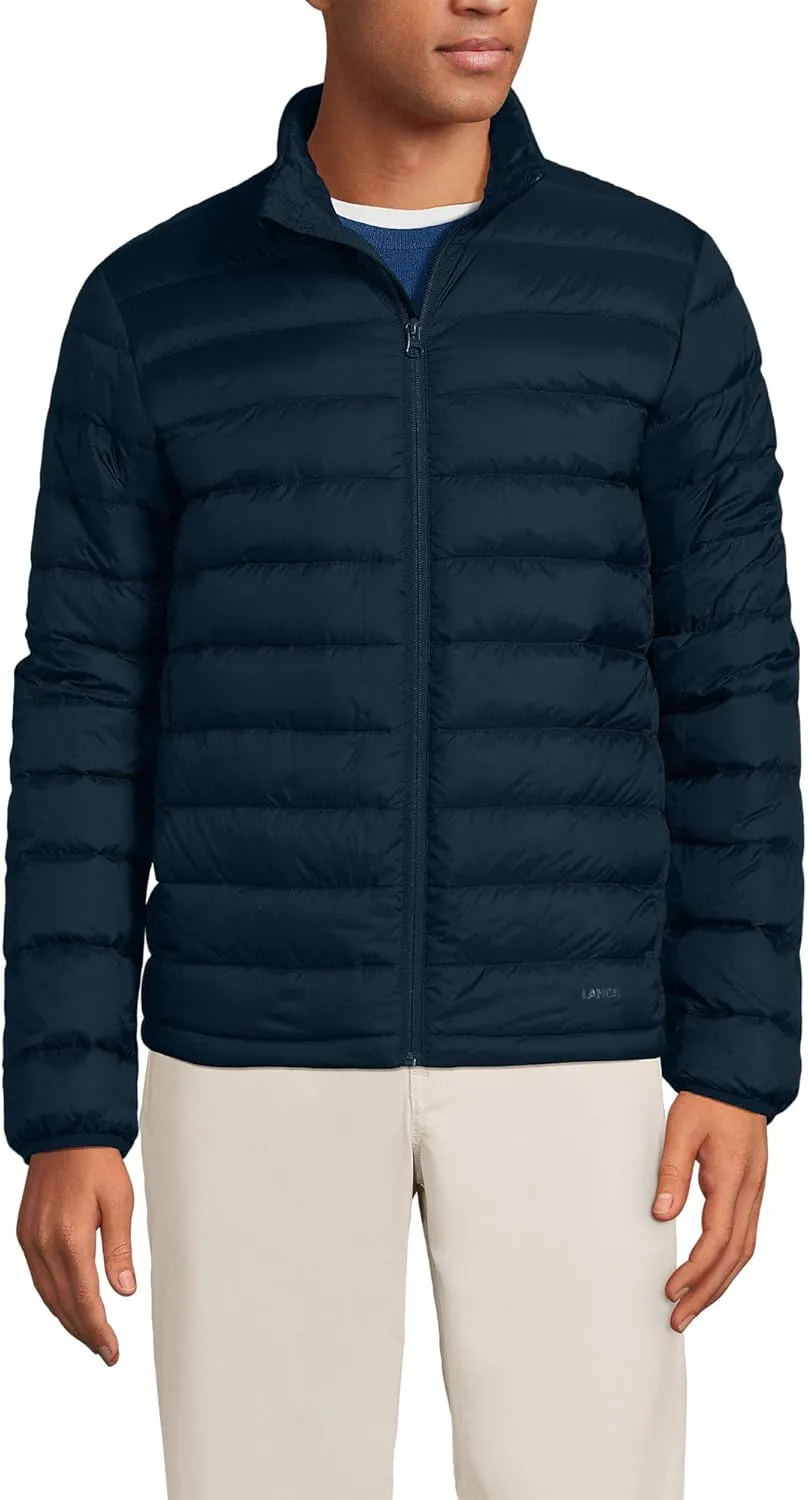 Lands' End Men's Wanderweight Ultralight Packable Down Jacket