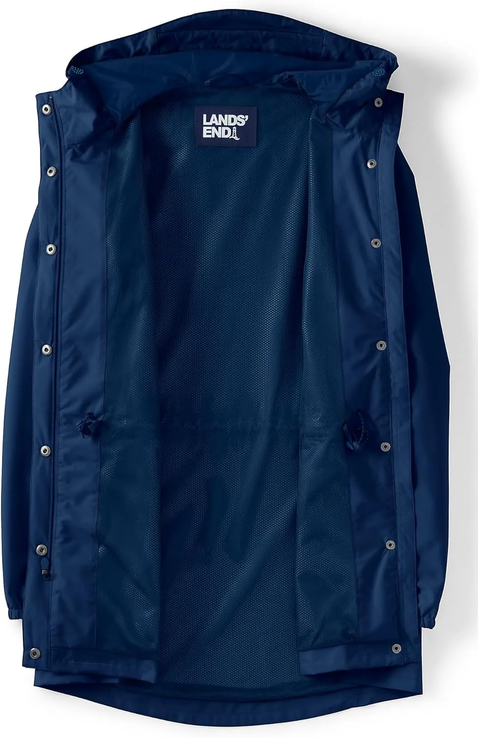 Lands' End Women's Squall Packable Waterproof Raincoat