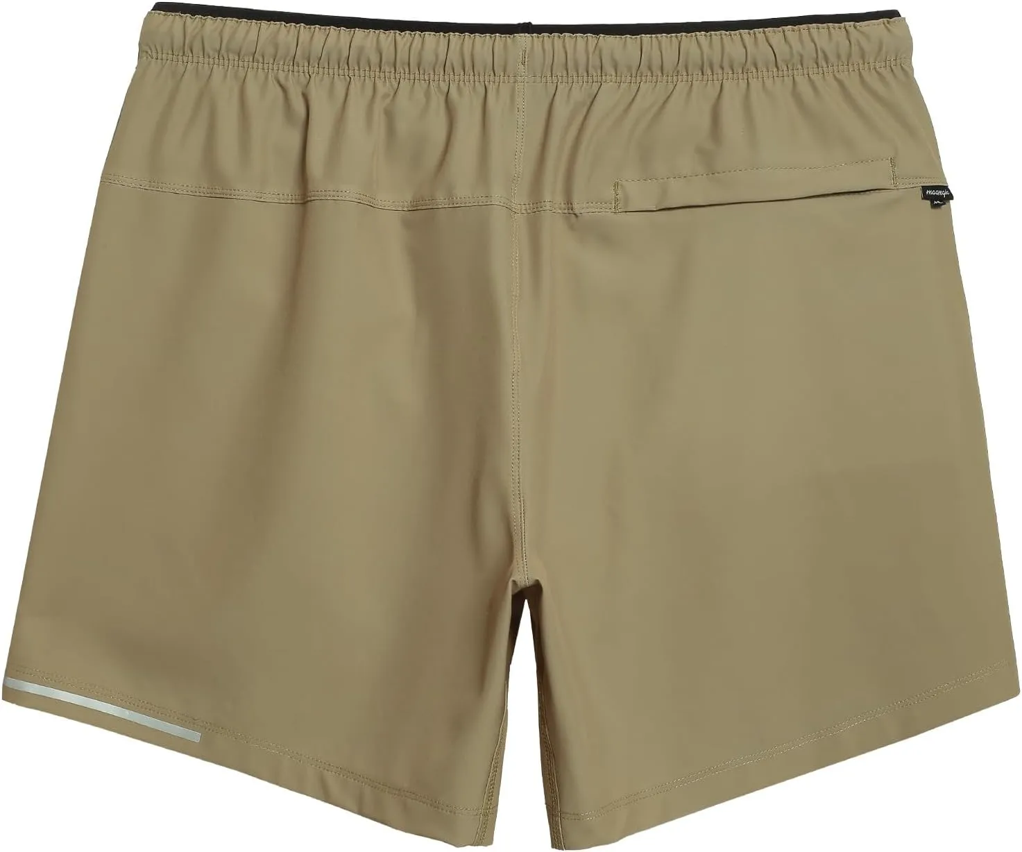 maamgic Mens Running Shorts Workout 6" Marathon Lightweight Quick Dry Gym Shorts with Zip Pocket