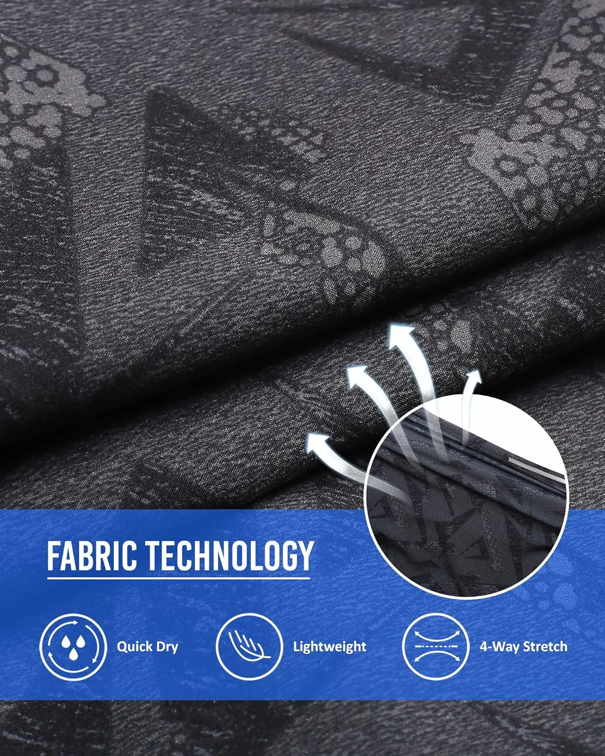 maamgic Mens Running Shorts Workout 6" Marathon Lightweight Quick Dry Gym Shorts with Zip Pocket