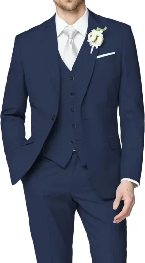 Men Suits Suits for Men Wedding Suit 3 Piece Vintage Blazer Vest Pants