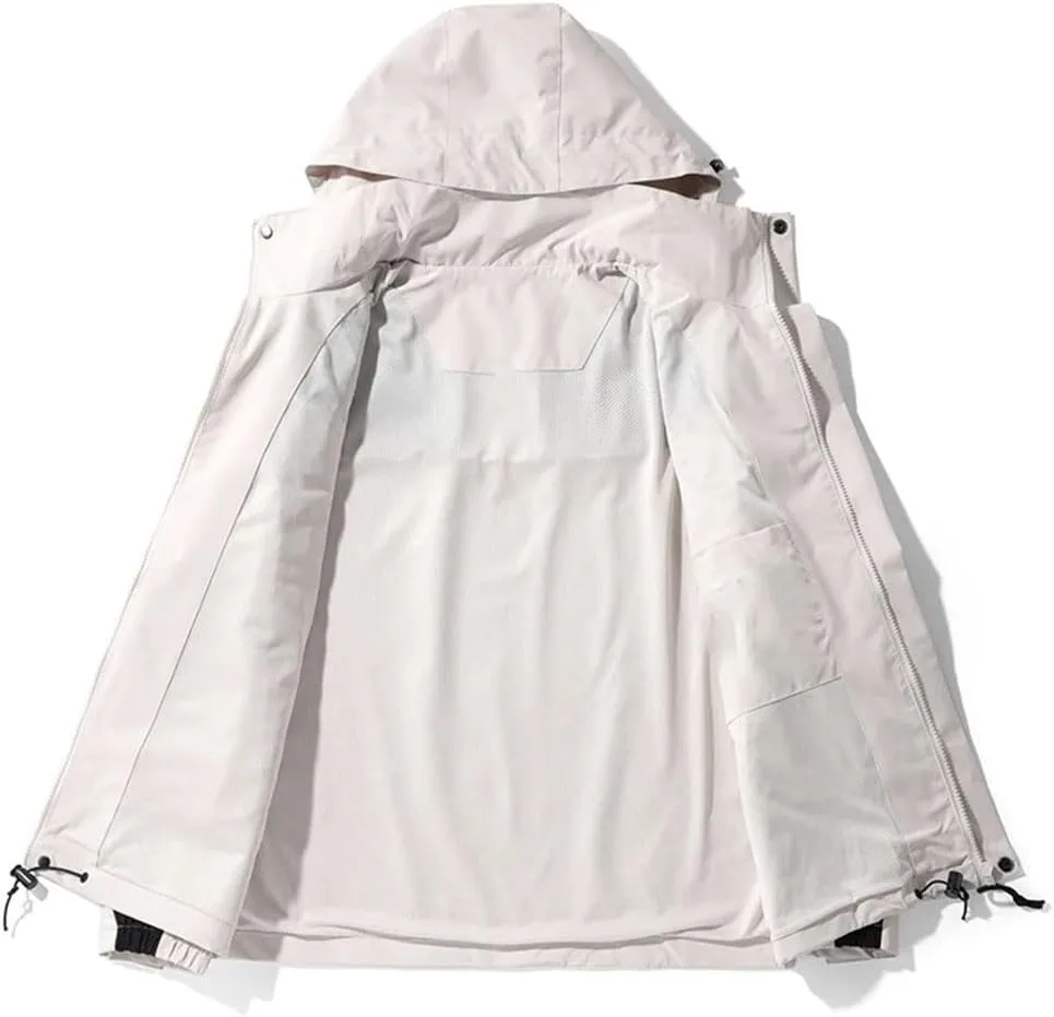 Men's Outdoor Sports Jackets Casual Coat Hooded Jackets Lightweight Couple Outdoor Climbing Outwear
