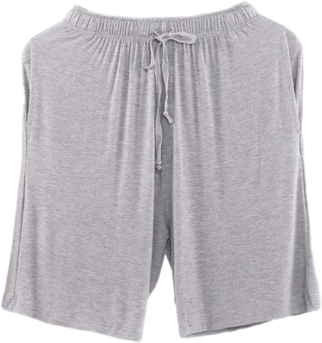 Men's Pajama Shorts Nightwear Super Soft Modal Lounge Wear Pj Bottoms
