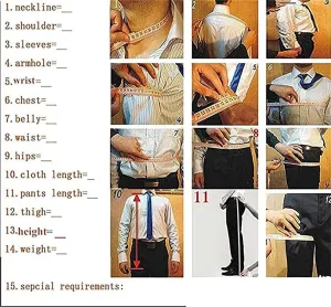 Men's Suits Slim Fit - 3 Piece Suits for Men Two Button Blazer Wedding Suits Prom Dinner Party Jacket Vest & Pants Set