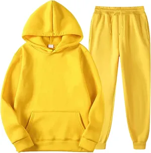Men's Track Suits 2 Piece Set Active Jogging Suits Long Sleeve Sweatsuits Pullover Casual Workout Sports Outfits Suits