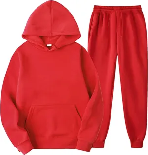 Men's Track Suits 2 Piece Set Active Jogging Suits Long Sleeve Sweatsuits Pullover Casual Workout Sports Outfits Suits