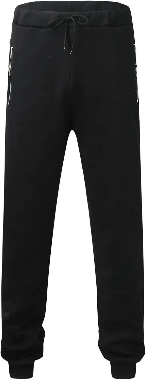 Men's Track Suits 2 Piece Set Active Jogging Suits Long Sleeve Sweatsuits Pullover Casual Workout Sports Outfits Suits