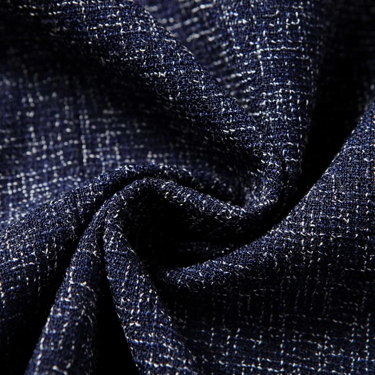 Mens Wool Blend Blazer Jacket Notch Lapel Two Button Suit Blazer Slim Round Hem Pocket Small Suit Casual Jacket