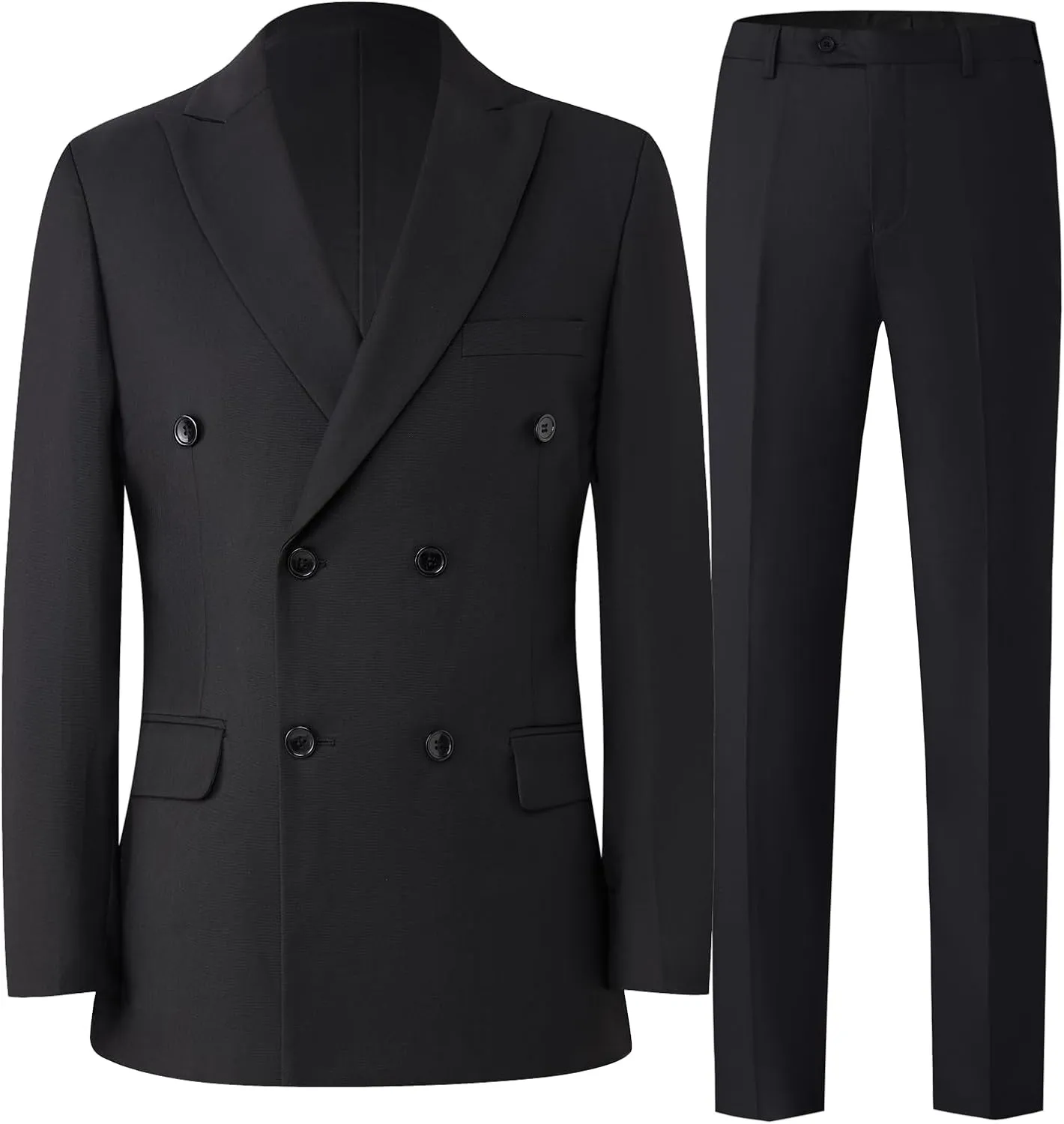 Nine Colors Men Suits 2 Piece Double Breasted Tuxedo Colored Formal Suits for Men