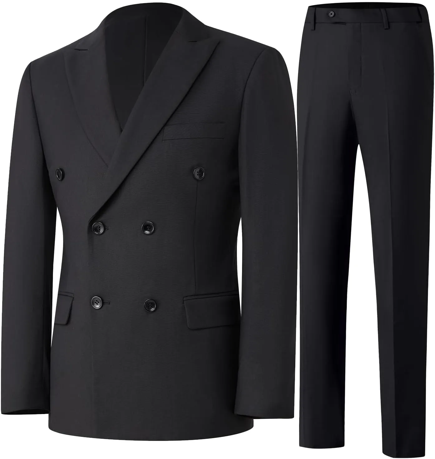 Nine Colors Men Suits 2 Piece Double Breasted Tuxedo Colored Formal Suits for Men