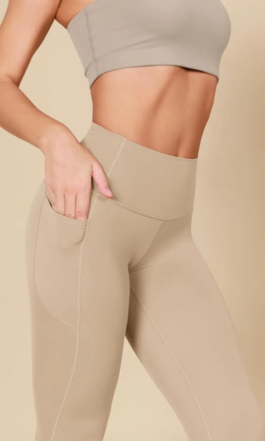 ODODOS ODCLOUD 2-Pack Buttery Soft Lounge Yoga Leggings with Pockets for Women 23" / 25" / 28" High Waist Yoga Pants