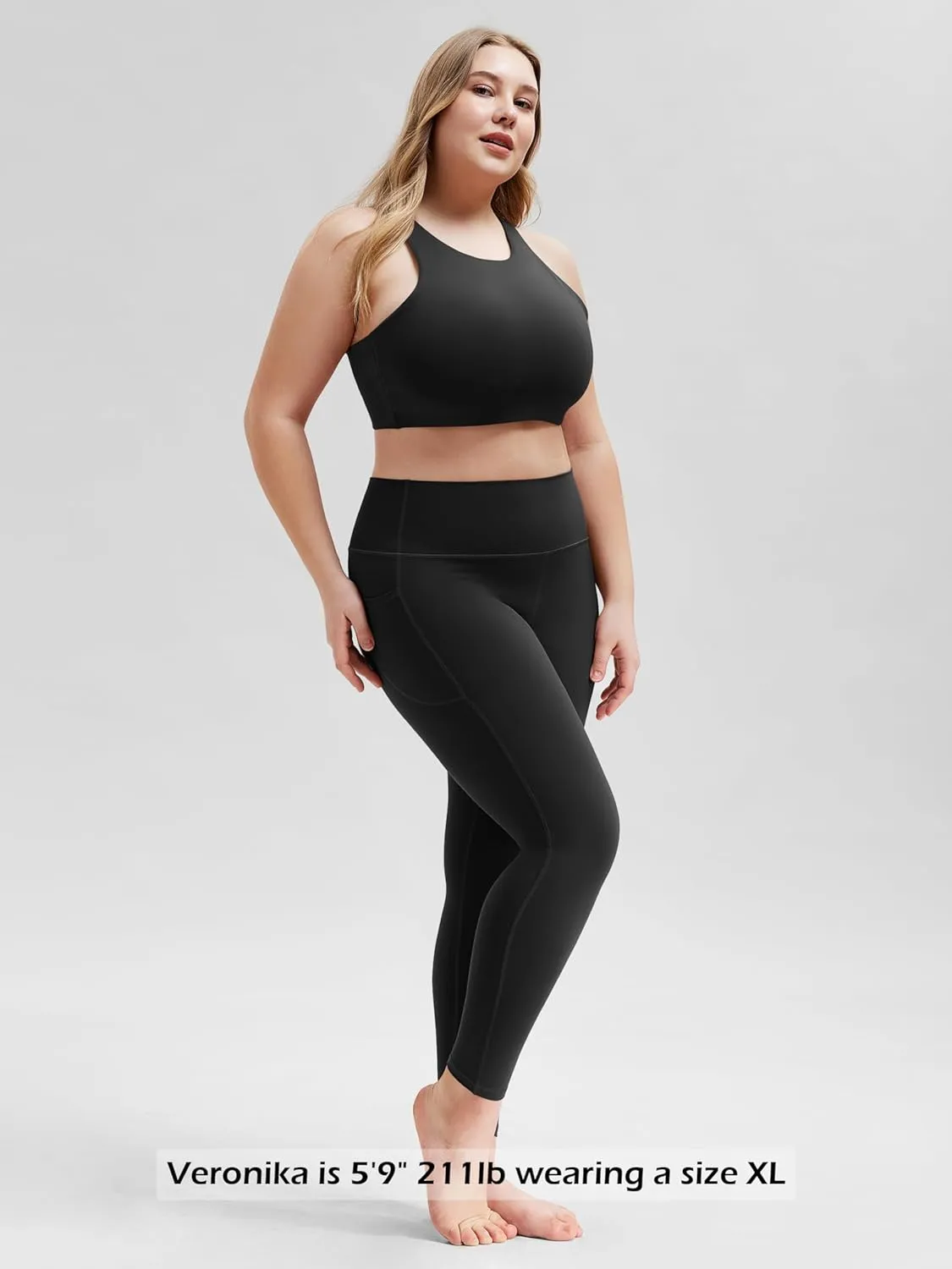 ODODOS ODCLOUD 2-Pack Buttery Soft Lounge Yoga Leggings with Pockets for Women 23" / 25" / 28" High Waist Yoga Pants