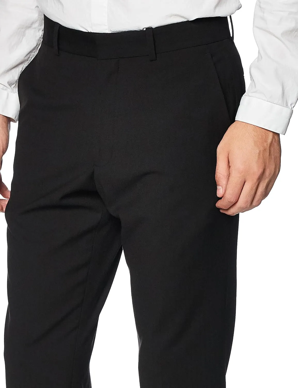 Perry Ellis Men's Portfolio Slim Fit Dress Pants (Waist Size 28-38 Big & Tall)