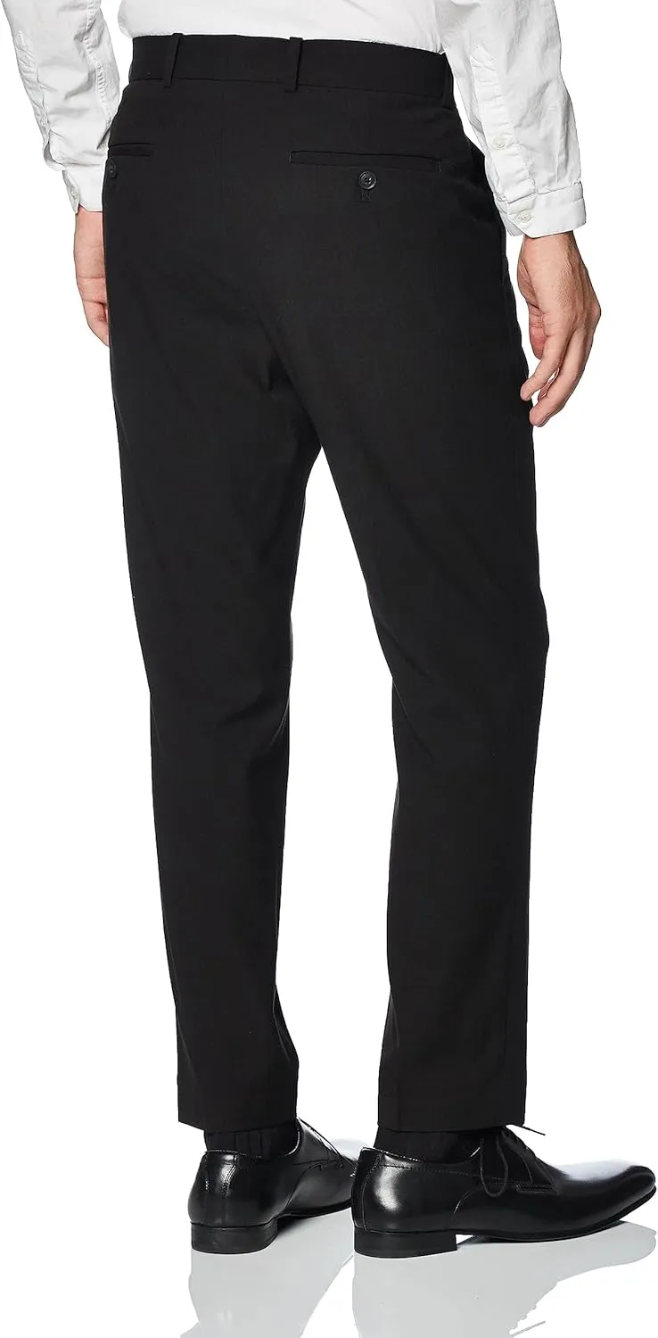 Perry Ellis Men's Portfolio Slim Fit Dress Pants (Waist Size 28-38 Big & Tall)