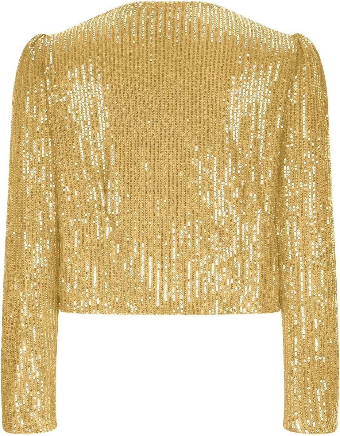 Plus Size Sequin Jacket Women Fashion Sparkle Cardigan Coat Long Sleeve Glitter Jackets Sparkly Blazer for Party