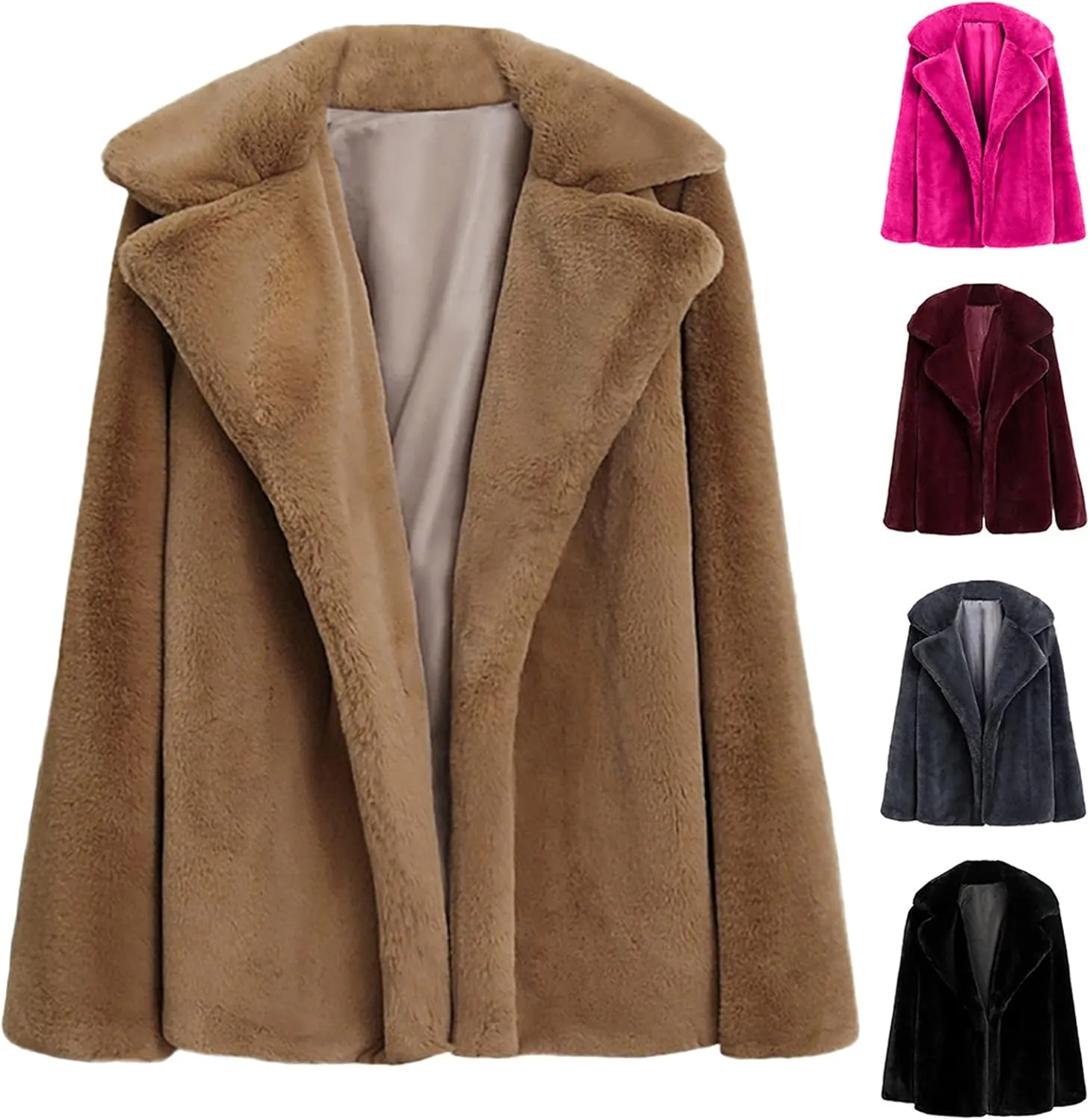 QWENTMTNTY Winter Jackets for Women Fashion Fancy Casaul Winter Jackets Ladies Shacket Jackets Plus Size Jacket with Hood