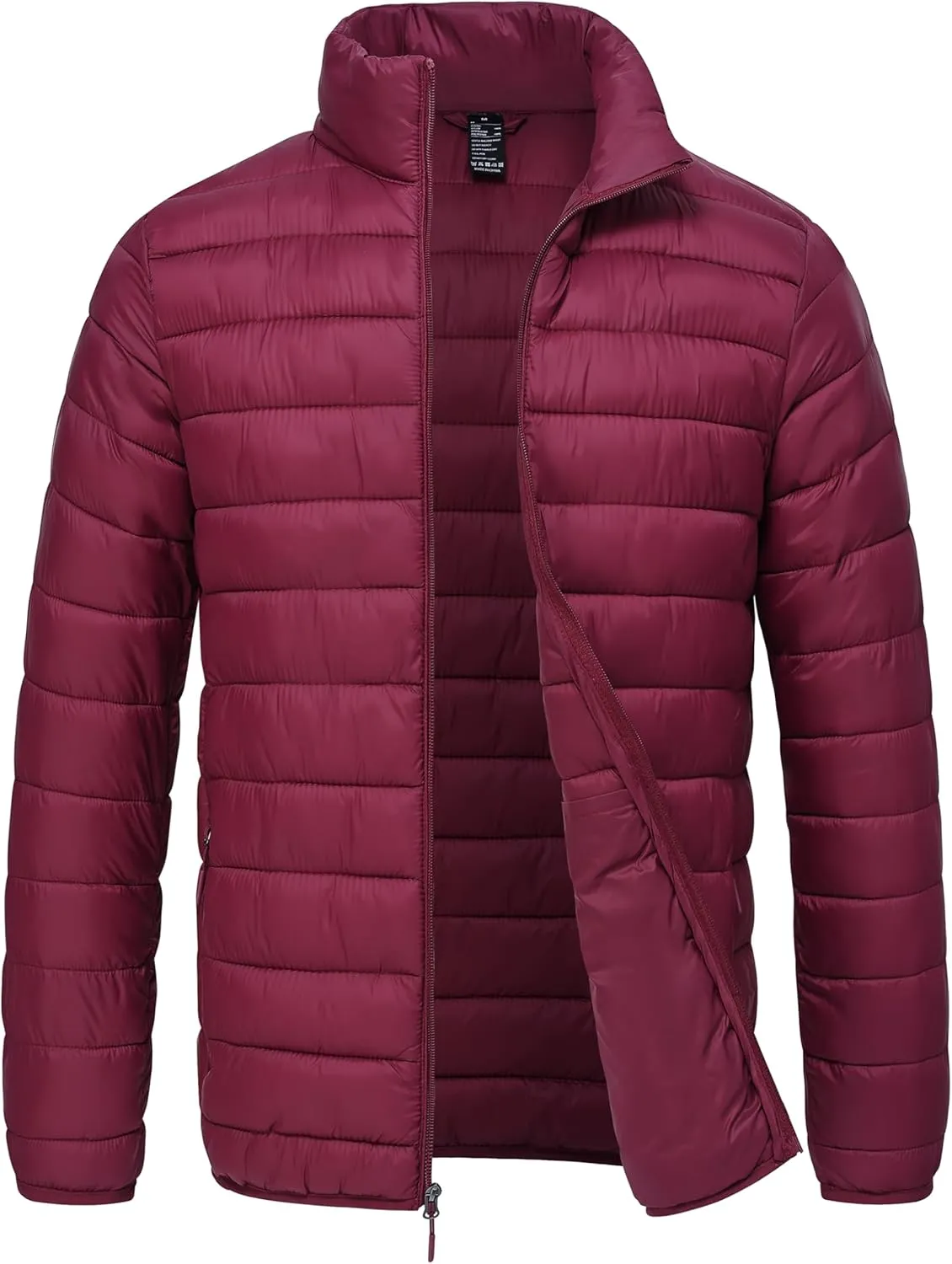Rapoo Men's Puffer Jackets Lightweight Winter Jackets Coats Water Resistant Windproof Insulated