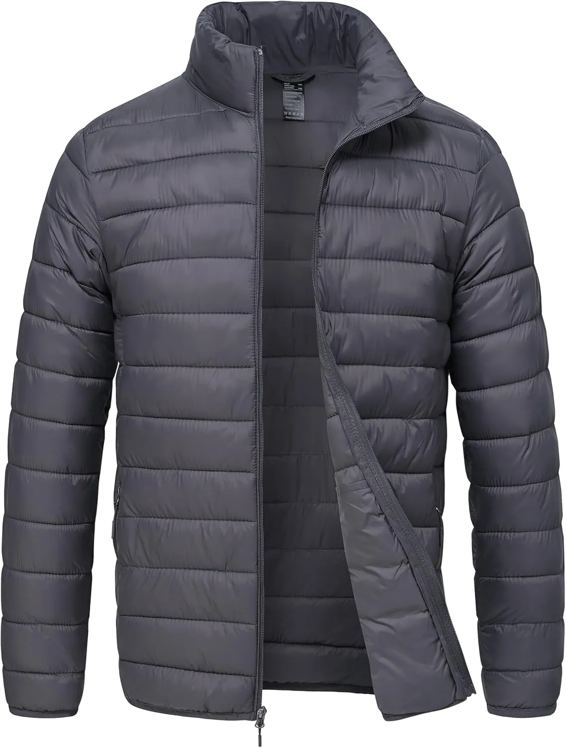 Rapoo Men's Puffer Jackets Lightweight Winter Jackets Coats Water Resistant Windproof Insulated